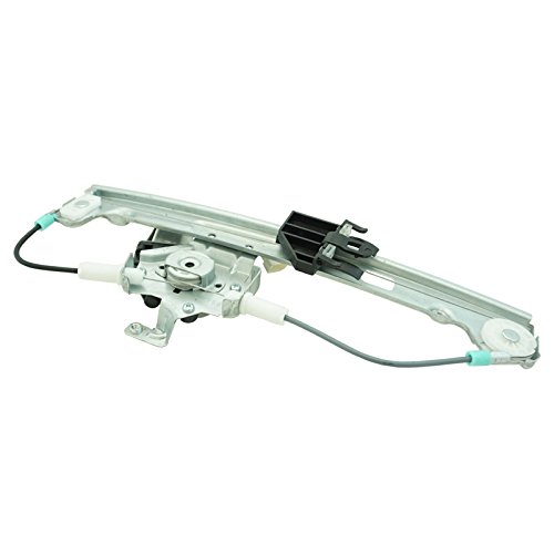 Image of TRQ Rear Right Power Window Regulator & Motor Assembly Passenger Side Compatible with 2000-2007 Ford Focus