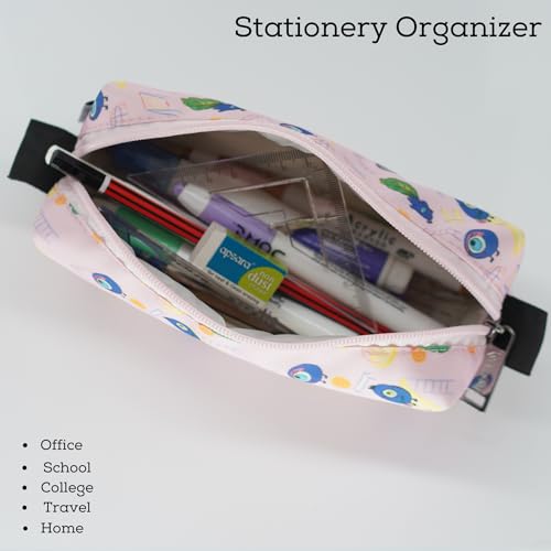 Image of VISMIINTREND Multi Utility Pencil Pen Stationery Cosmetic Brushes Sunglasses Pouch for Girls /Boys /Men /Women | School | Travel | Office | Organizer | Birthday /Return Gifts for Kids