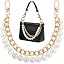 Gold, Big Pearl Chain, 1pcs