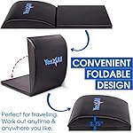 Yes4All Abdominal Exercise Pads, Foldable Ab Workout Equipment for Home Gym Core Training & Back Stretching, Sit Up Mat for Floor Exercises - Image 3