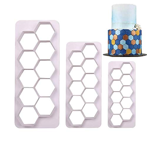 Aokshen - Stampo esagonale per biscotti a nido