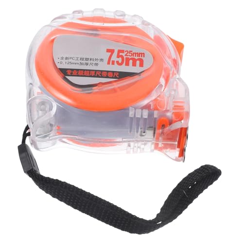 Cinta métrica de acero de 7.5 m durable para mediciones miniatura 1