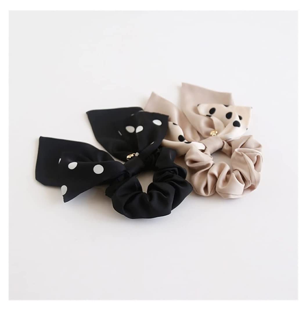 Scrunchies Per Capelli 2 Pezzi Scrunchies Per Sciarpa Per Capelli, Nastri Per Per Donna Per Per Donne Ragazze Elastici Per Coda Di Cavallo