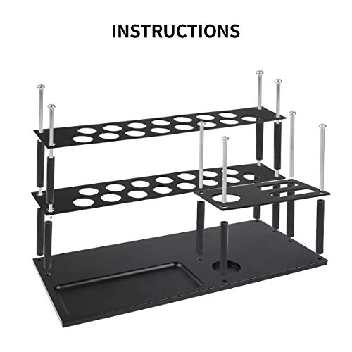 Screwdriver Organizers Screwdriver Storage Rack for Hex Cross Screw Driver RC Tools Kit Organizers 18 Holes by FPVERA - Thumbnail 6