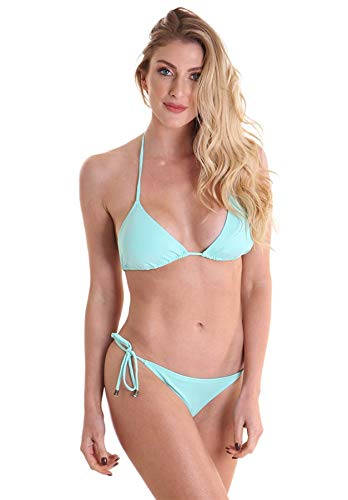 Calcinha Biquíni Avulso Lacinho Liso - Verde - GG