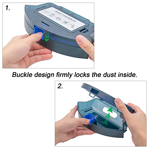 Garbage fighter Dust Bin Box for Eufy RoboVac 11S, 30, 30C, 12, 15C, 35C, G30 Robot Vacuum Cleaner Part Accessories - High-Capacity Replacement Dustbin for Improved Robot Vacuum Performance - Image 6