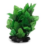 Amtra Plant Replica Hygrophilia - Planta Artificial Ornamental de Plástico para Acuario Marino o de Agua Dulce, 30 cm