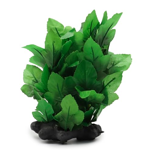 Amtra Plant Replica Hygrophilia - Planta Artificial Ornamental de Plástico para Acuario Marino o de Agua Dulce, 30 cm