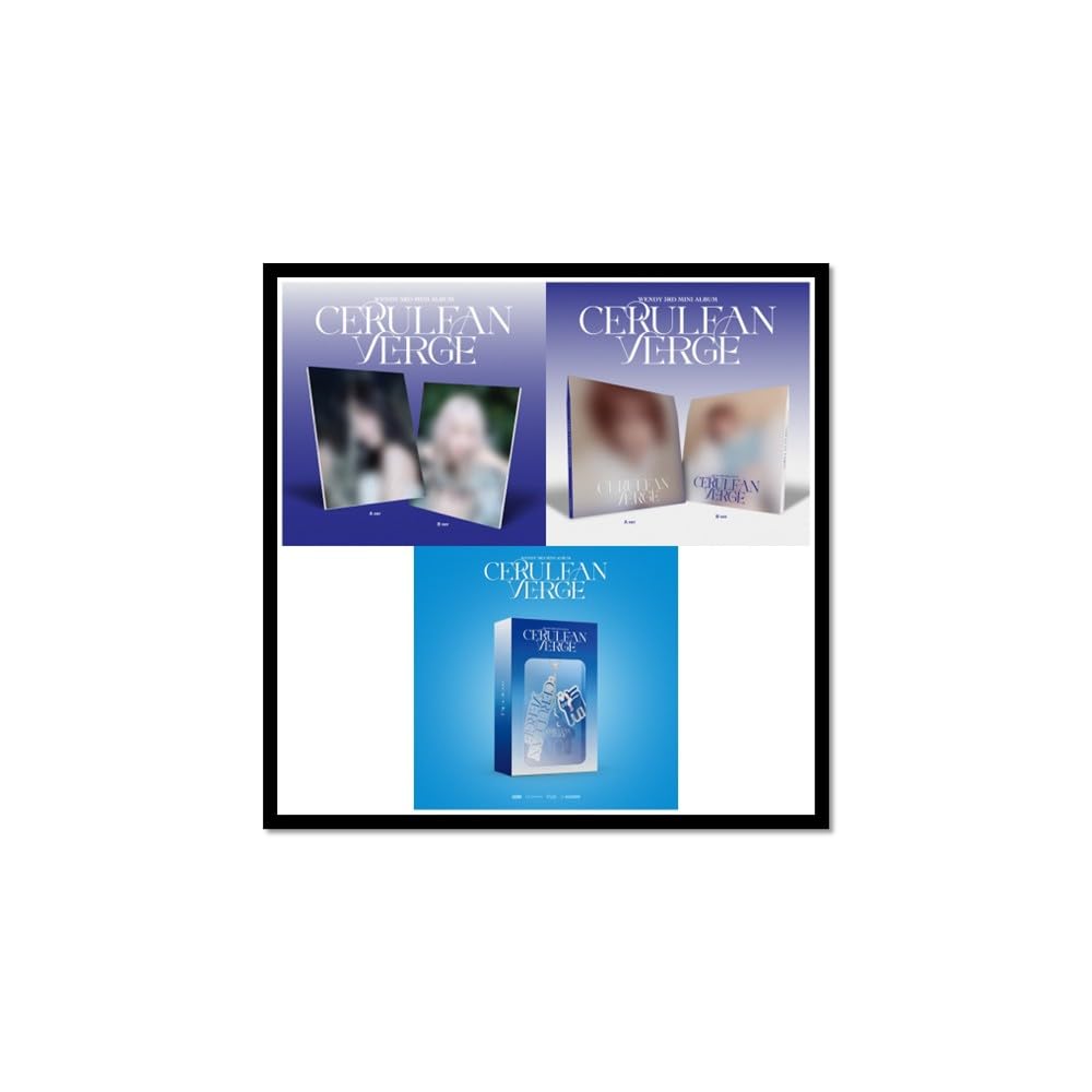 Wendy Cerulean Verge [2 álbumes de fotos + 2 Digipack + 1 llavero Ver todos los 5 juegos] 3er mini álbum