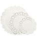 Paper Doilies, White, Assorted Sizes