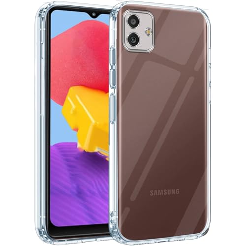 Image of Jkobi Back Case Cover for Samsung Galaxy M13 5G (Silicone Crystal Clear | Pure Camera Protection | Soft and Flexible for Charger and Headphone sockets | Shockproof Bumpers | Transparent)