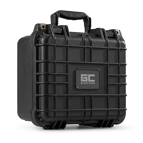 Power Dynamics GIGcase6 Maleta Rígida Impermeable con Espuma Interior para Protección Total - Estuche Universal para DJ, Fotografía, Cámaras, Equipos Electrónicos o Transporte Seguro. Color Negro