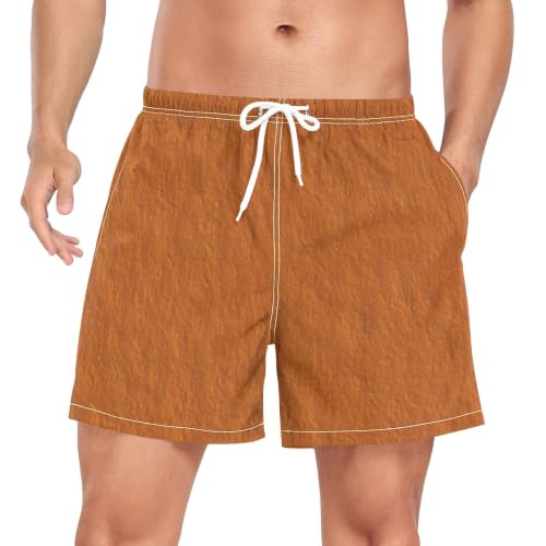 Bañador de secado rápido para hombre con tejido transpirable rojo
