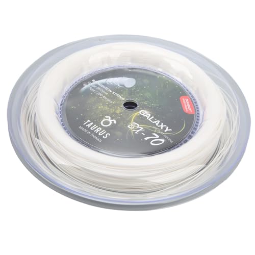 Corda de Badminton de Náilon Durável 200 M Corda de Raquete de Badminton de Reposição de 0,7 Mm (Bra