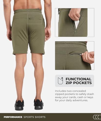 Image of TEGO Revive Shorts | Soft Stretch Recovery Shorts | Slim Fit | VAPArise Fabric | Training, Travel & Lounge Wear | Men's Gym Shorts