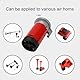Aramox Air Horn Pumpenkompressor, Luftkompressor Horn Luftpumpe, Drucklufthorn-Kompressor für Autos, LKW, Boote, Mot, 12 V, Drucklufthorn-Kompressor, 105-115 DB, Auto-Hupe, Luft Horn Kit
