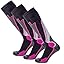 3 Pairs - Black/Grey/Neon Pink