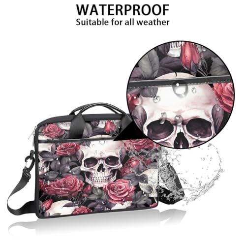 Maletín para portátil floral para laptop de 15 pulgadas miniatura 3