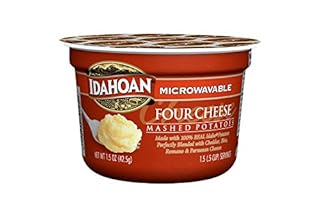 Idahoan Four Cheese Mashed Potatoes Cup, 1.5 Ounce (Pack of 10) (B01JLWGOCA)