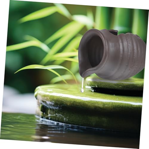 Fontaine à eau jarre en céramique pour décoration jardin intérieur extérieur