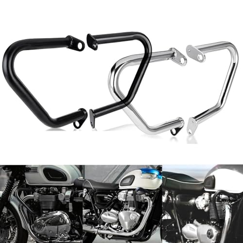 Barre anti-chute moto protection moteur pour voyage et road trip T120