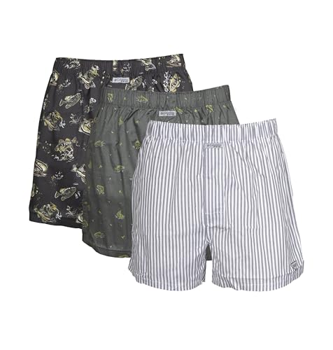 Columbia Men's PFG Woven Boxer Short 3 Pack