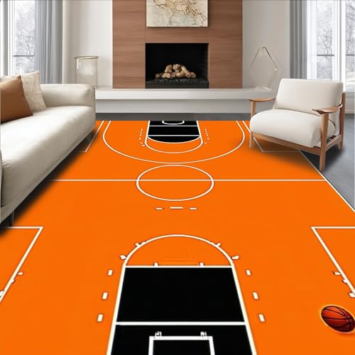Ultra Soft Area Rug 6x9, Non Slip, Stain Resistant, Washable