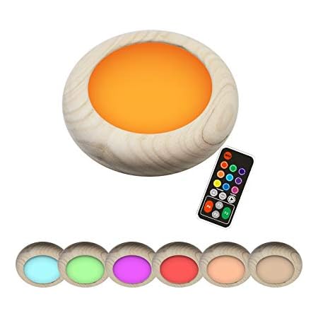 Sauna Farblicht Rundes Led Fuwarm Farblichttherapie Fur Infrarotkabinen Amazon De Baumarkt 