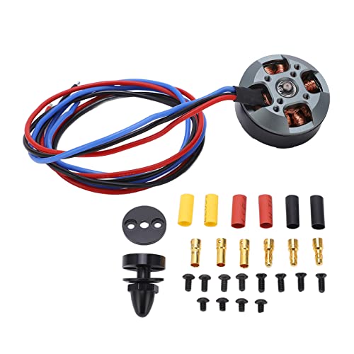 Dilwe Bürstenloser RC-Motor, 40 Mm X 25 Mm, 680 KV, 4 6 S, 500 W, 23 A, Bürstenloser RC-Flugzeug-Drohnenmotor, RC-Motor (CW