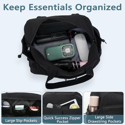 Weekender Bag Carry On Tote Bags, Small Travel Duffle Bag Overnight Bag Yoga Bag, Gym Bag for Women2