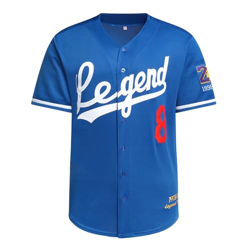 Camiseta de béisbol para hombre CUTHBERT 8 24 Legend miniatura 3