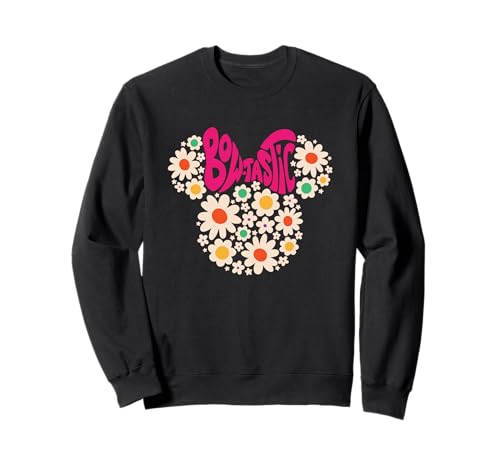 Image of Disney Minnie Mouse Bow-Tastic Vintage Daisy Floral Sweatshirt
