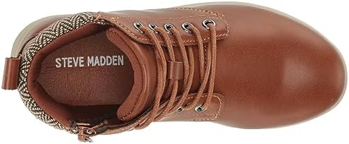 Steve Madden Boys Shoes Boy's Barron Ankle Boot, Cognac, 5 Big Kid | Image 4