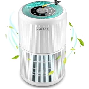 Luftreiniger mit Aromatherapie Funktion, Luftreiniger Allergiker 4-Stufen Luftfilter kann 99,97% Staub, Pollen und andere ultrafeine Partikel, H13 HEPA Air Purifier mit 3 Geschwindigkeitsstufen