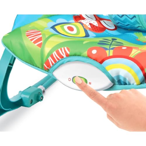 Maxi baby Cadeira de Descanso e Balanco Funtime Coruja, (Até 18 kgs), Multicolorida