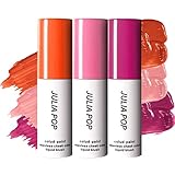 3Pcs Soft Cream Blush Makeup, Blendable & Buildable Liquid Blush for Cheeks, Lightweight, Long-Weari