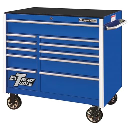 41-Inch 11-Drawer Roller Cabinet