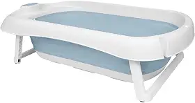 Buba Banheira Dobrável Silicone E Plástico Portátil (Azul)