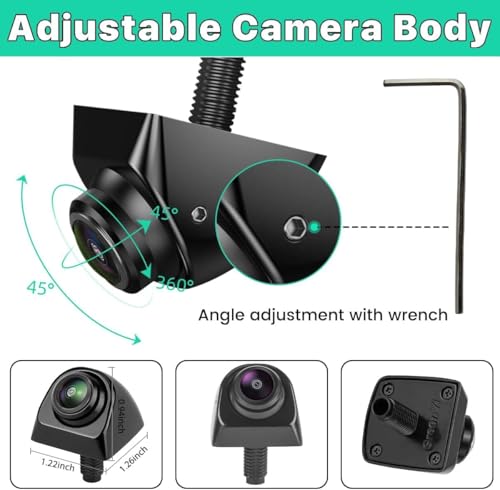 Caméra de recul grand angle pour éviter les obstacles et angles morts - 3