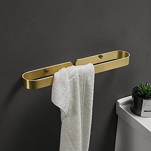 Porte-serviettes brossé de 50 cm contre le désordre mural de la douche