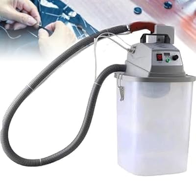 ZenHailure Single Head Electric Brushless Fabric Thread Trimming Machine,330w Low Noise Motor,30l Storage Bucket,28000rpm,Stepless Speed Regulation for Garment Factories & Sewing Workshops