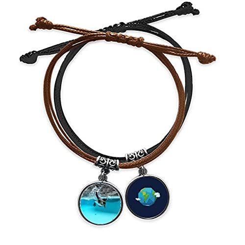 Pulsera de pingüino para amantes de la naturaleza y viajes