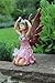 Produktbild Greenkey Garden and Home Ltd Fairy Figurine - Solar Feenfigur aus Kunstharz mit Solarleuchten, Multi, Einheitsgröße