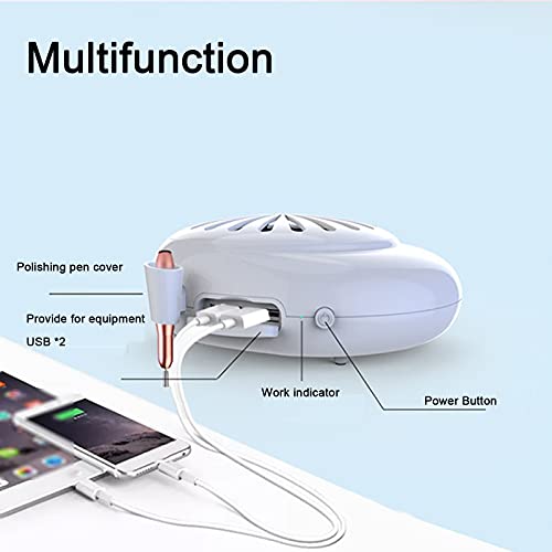 Stille Nagelstofzuiger, Professionele Nagelfilter Voor Salon Thuisgebruik, Super Zuigkracht, Nagelverwijderaar Voor… - Afbeelding 3