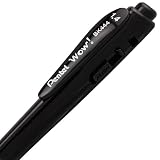 Pentel Wow! Retractable Super Smooth Ballpoint Pen, (1.4mm) Bold Line, Triangular Barrel, Black Ink, 12 Pack – view 5