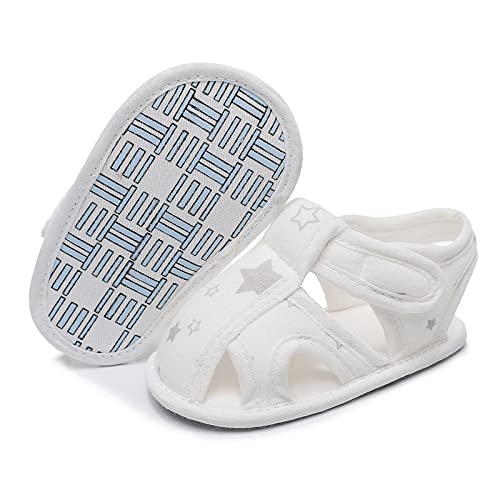 Infant Boys Girls Cartoom Prints Shoes First Walkers Shoes Summer Toddler Breathable Lightweight Flat Toddler Boy Slides3