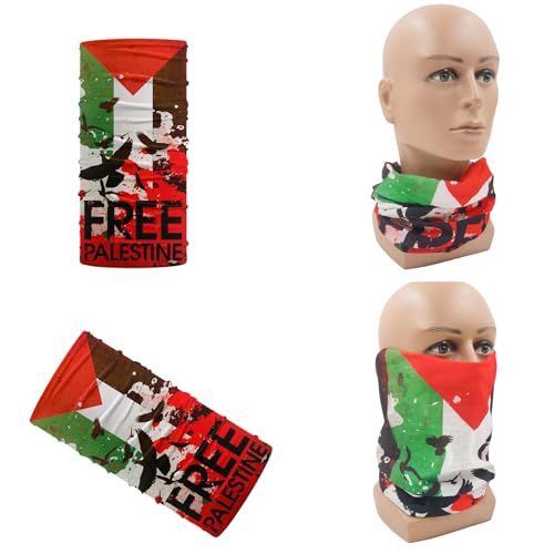 Ski Neck Gaiter Neck Warmer For Men & Womens Keffiyeh Palestine Scarf Palestinian Balaclava2