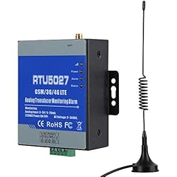 Circuito De Alarma Para Casa Rtu5027 Alarma GSM, Alarma de Falla de Energía GSM, GSM 3G 4G LTE Alarma de Monitoreo de Estado de Circuito de Voltaje de Falla de Circuito Inalámbrico(EU)