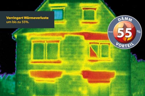 Schellenberg 66285 Rolladenkastendämmung 3 Dämmplatten 100 x 28,5 x 28 cm/ 13 mm, einfache Steckverbindung, Wärme- und Schalldämmung sowie Schutz vor Schimmel und Zugluft, 3-teilig