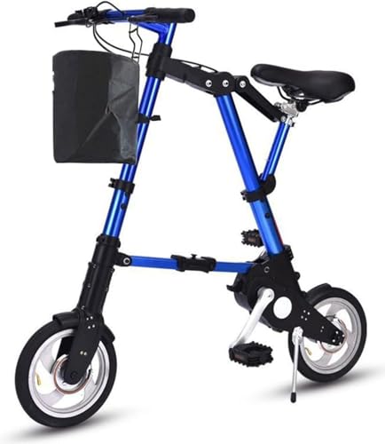 10-Zoll-Klapprad, Leichtes Mini-Klapprad Für Erwachsene, Outdoor-Reiserad, Verstellbares Citybike D,8inch